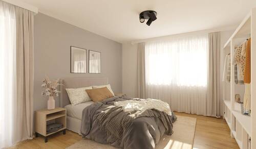 Visualisierung des Schlafzimmers - 