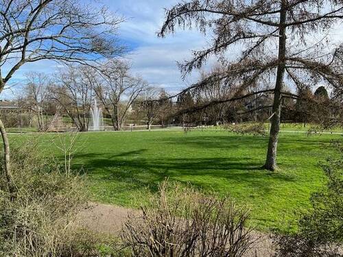 beste Ausblicke aus der Wohnung zum Park ! - 3 Zimmer Etagenwohnung zum Kaufen in Bad Schönborn