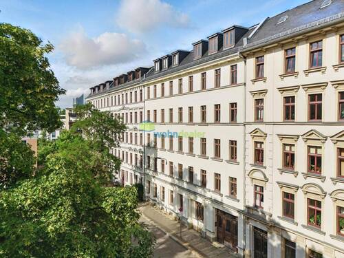Objektansicht - 2 Zimmer Etagenwohnung zum Kaufen in Leipzig