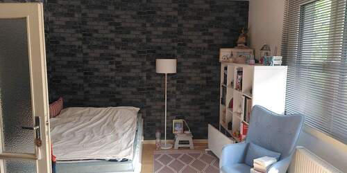 Schlaf/Wohnbereich - 1 Zimmer Etagenwohnung zum Kaufen in Mainz