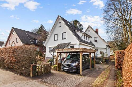 Ansicht - 4 Zimmer Doppelhaushälfte zum Kaufen in Hamburg / Rahlstedt