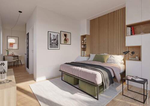 Schlafzimmer Deichhaus WE 284 - Etagenwohnung mit 126,00 m&sup2; in Berlin zum Kaufen