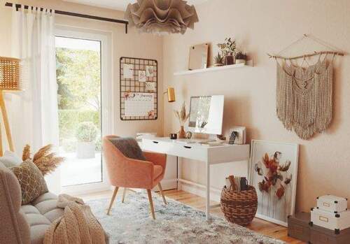 Homeoffice-Arbeitsecke - 