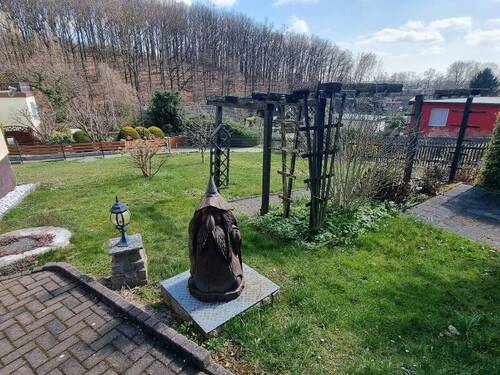 Garten - 4 Zimmer Einfamilienhaus zum Kaufen in Crimmitschau