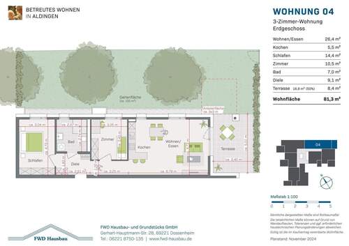 Whg. Nr. 04 bemasst - 