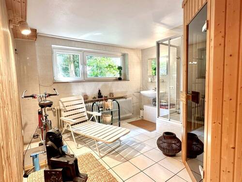 Spa Bereich im Keller - 