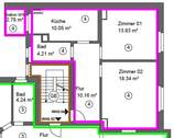 Wohnungsgrundriss - 