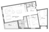 Grundriss Wohnung 8 - 