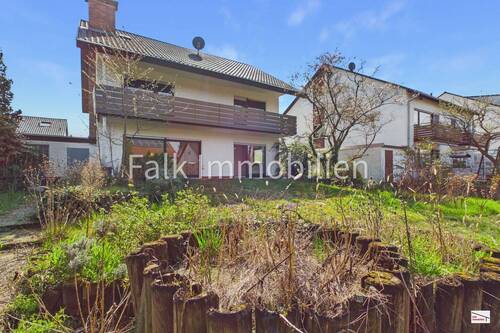 Hausansicht Gartenseite - 5 Zimmer Mehrfamilienhaus, Wohnhaus zum Kaufen in Ketsch