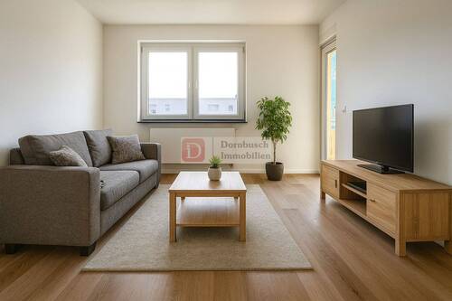 Wohnzimmer - Virtual Staging - Top!! Sanierte 4-Zimmer-Wohnung mit separatem Dachstudio & Balkon