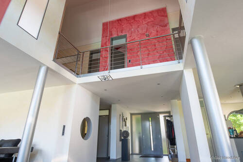 Blick vom Kaminzimmer zur Galerie - 