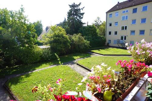 Blick vom Balkon - 
