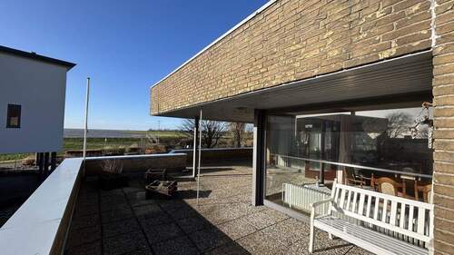 Terrasse mit Elbblick - 