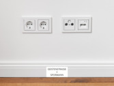 Detail Schalter und Steckdosen - 