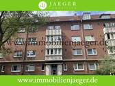 Hausansicht - Horn Washingtonallee -Hochparterre- Neu modernisierte Wohnung mit Terrasse, EBK, Vollbad ab sofort