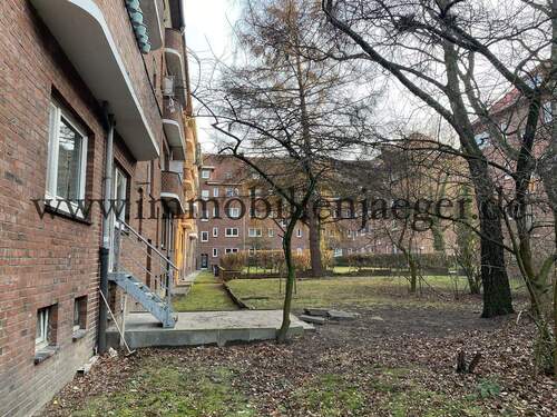 Terrasse Seite - Etagenwohnung mit 53,00 m&sup2; in Hamburg zur Miete