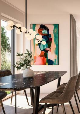 Essbereich - 4 Zimmer Doppelhaushälfte in Gilching