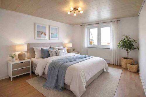 Schlafzimmer KI-generiertes Beispielbild - 