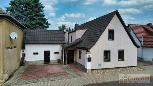 Vorderansicht - Freistehendes Einfamilienhaus mit sonnigem Garten in Bad DürrenbergGoddula.