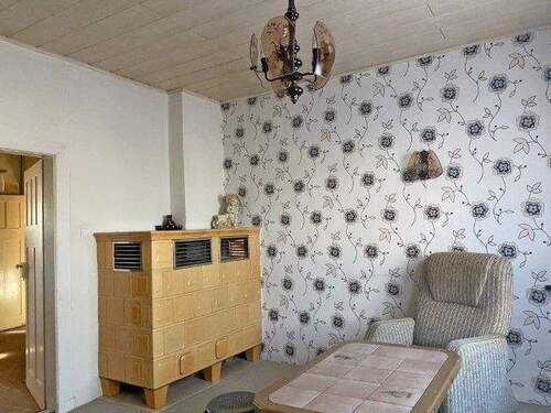 Ofen im Wohnzimmer - 