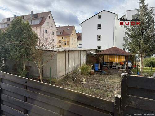 Rückansicht Garagen - Garage, Stellplatz in Geislingen an der Steige