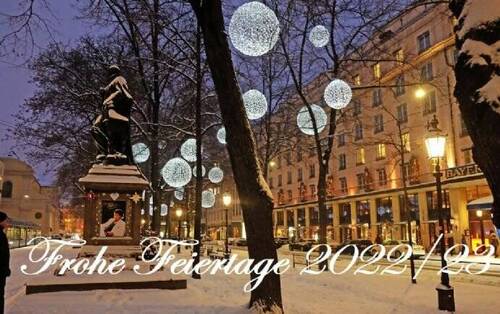 Frohe Feiertage - 