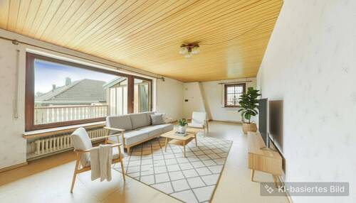 Wohnzimmer Möbliert - 