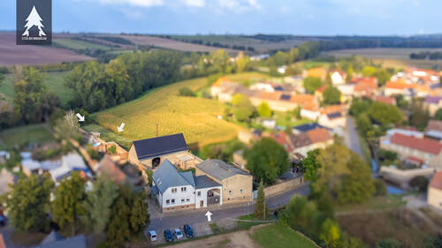 Luftaufnahme - Ländliches Investment - Wohnensemble in ruhiger Lage