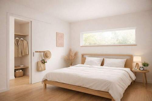 Schlafzimmer - Etagenwohnung mit 76,50 m&sup2; in Adendorf zum Kaufen