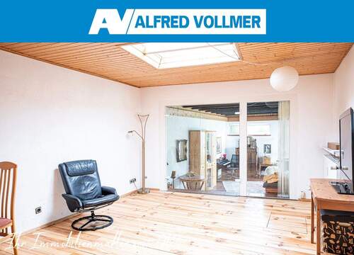 Wohnzimmer - 8 Zimmer Einfamilienhaus in Wuppertal