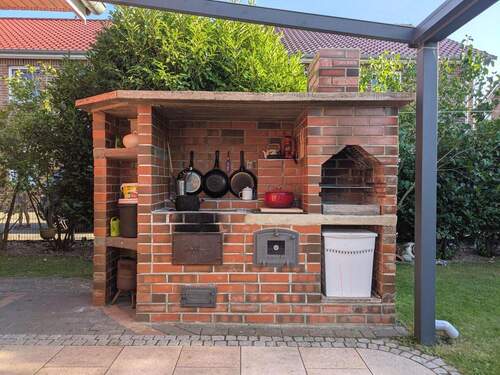 Gemauerte Außenküche - 