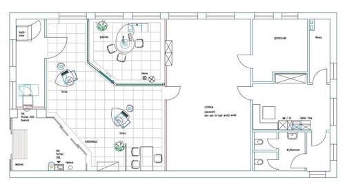 Erdgeschoss mit Musterausstattung - 