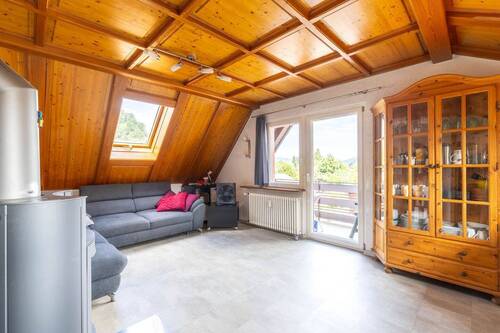 Wohnzimmer - Etagenwohnung mit 102,00 m² in Haslach im Kinzigtal zum Kaufen