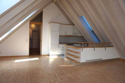 Wohnzimmer - 2-Zimmer Dachstudiowohnung im 2. OG in Schramberg-Tal