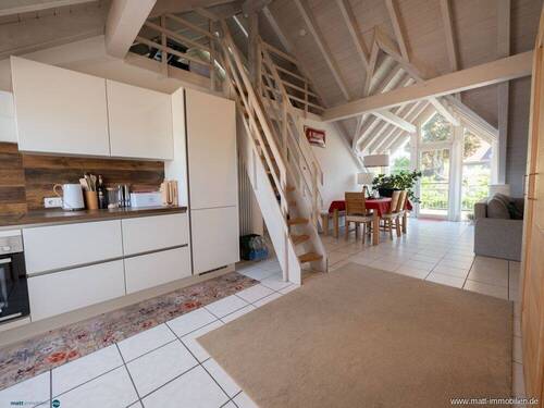 Küche - Wohnraum - Etagenwohnung mit 68,00 m&sup2; in Radolfzell am Bodensee / Liggeringen zur Miete