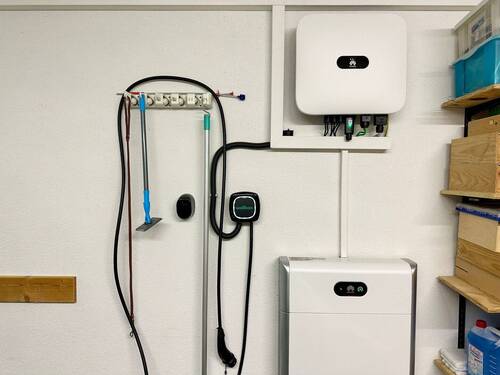 Wallbox und 10 KW Stromspeicher - 
