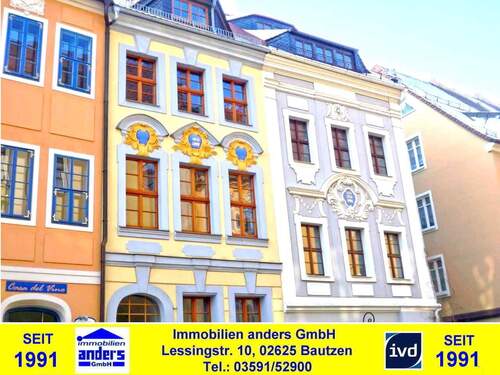 Hausansicht - stilvolle GaststätteBarLadenlokal in der Altstadt von Bautzen