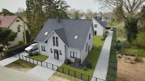 Visualisierung - Großzügiges Grundstück in Mahlsdorf für zwei große Einfamlienhäuser
