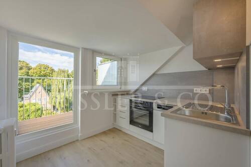 Blick vom Balkon - 