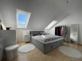 Schlafzimmer - 2 Zimmer Etagenwohnung in Iffezheim