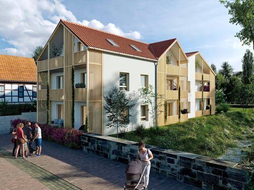 Blick von der Brücke - 3 Zimmer Etagenwohnung in Kassel