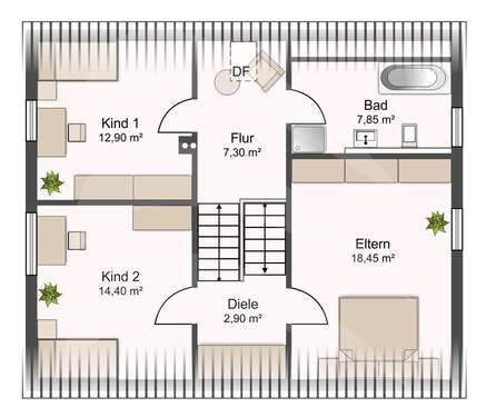 2.Ober-Dachgeschoss - 