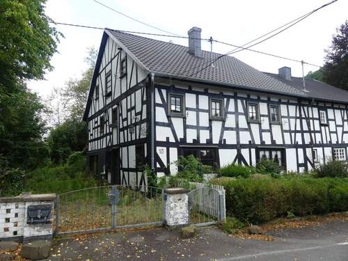 Eingangsbereich und Straßenansicht - 8 Zimmer Einfamilienhaus zum Kaufen in Wissen