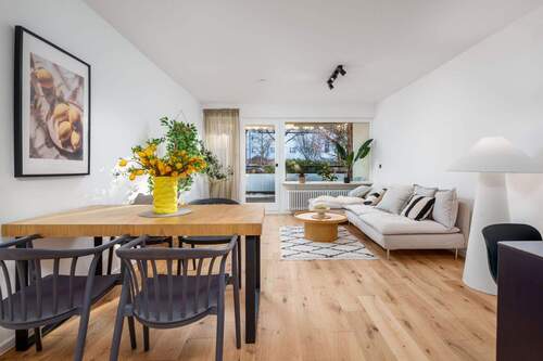 Wohn-/Essbereich - 3 Zimmer Etagenwohnung in München