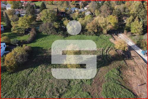 Blick von Norden - Baugrundstück in exklusiver Lage