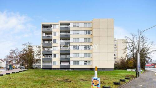 Außenansicht 2 - 2-Zimmer-Wohnung mit Loggia, Aufzug und Stellplatz in Ludwigshafen-Friesenheim