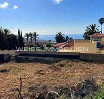 Baugrundstück in bester Meerblicklage nahe am historischen Zentrum von La Orotava - Teneriffa