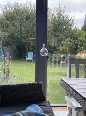 Blick aus dem Wintergarten - 