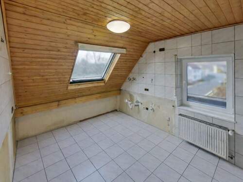 Küche im Dachgeschoss - 