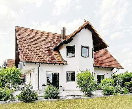 Bild 1 - Modernes Einfamilienhaus mit neuer Heizung! Sehr gepflegt!